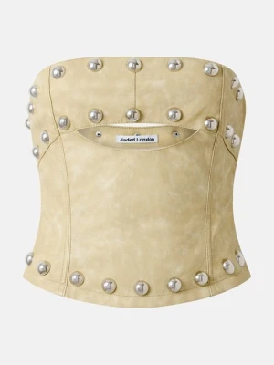 Top Jaded London beżowy