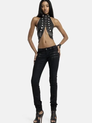 Top Jaded London czarny