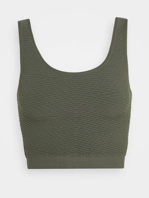 Top Just Female zielony