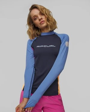 Top Kąpielowy Damski Rip Curl Block Party Upf 50+ Ls Tee
