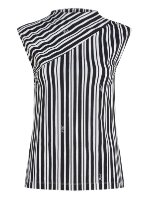 Top KARL LAGERFELD czarny