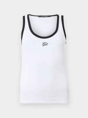 Top KARL LAGERFELD czarny