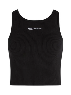 Top KARL LAGERFELD czarny