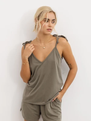 TOP KELLY KHAKI L - Flawless