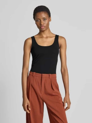 Top krój slim fit z dodatkiem wełny model 'KÄTHI' Someday Czarny