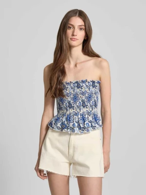 Top krótki o kroju slim fit z czystej bawełny model ‘KATIE’ Only