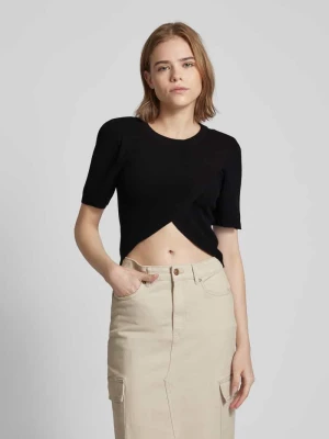 Top krótki w kopertowym stylu model ‘KAI’ Only