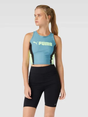 Top krótki w stylu Colour Blocking PUMA PERFORMANCE