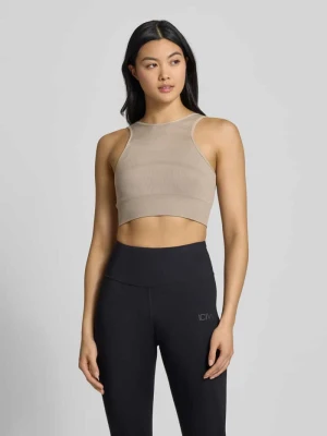 Top krótki z elastycznymi wstawkami model ‘Alana’ BORN LIVING YOGA