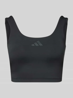 Top krótki z nadrukiem z logo adidas Sportswear