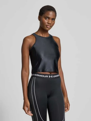 Top krótki z okrągłym dekoltem Under Armour