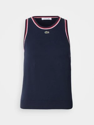 Top Lacoste granatowy