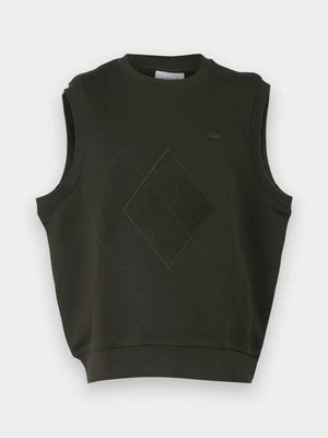 Top Lacoste ciemnozielony