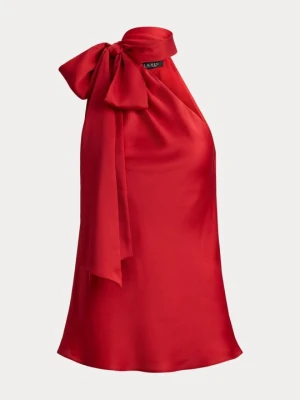 Top Lauren Ralph Lauren ciemnoczerwony