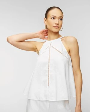 Top lniany Joslin Aleisha
