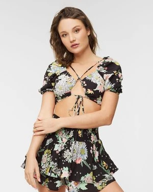 Top MAAJI BLACK BOUQUET RILEY