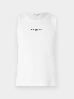 Top Maison Kitsuné biały