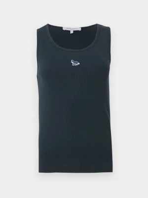 Top Maison Kitsuné granatowy