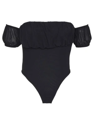Top Missguided czarny