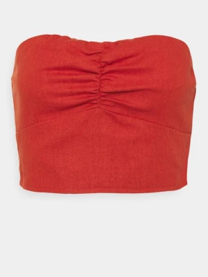 Top Missguided czerwony