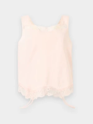 Top MM6 Maison Margiela różowy