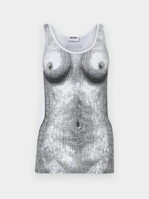 Top MOSCHINO biały