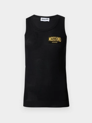 Top MOSCHINO czarny