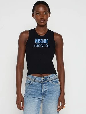 Top MOSCHINO czarny