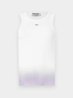 Top MOSCHINO liliowy
