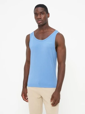 Top MOSCHINO niebieski