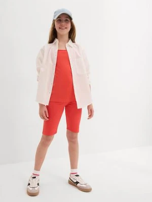 Top na cienkich ramiączkach, z bawełną organiczną (3 sztuki) bonprix