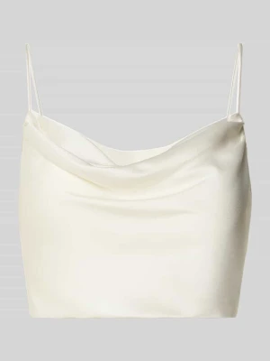 Top na ramiączkach krótki z lejącym dekoltem Jake*s Cocktail