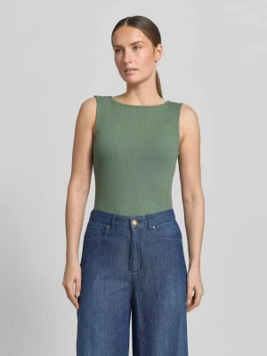 Top na ramiączkach o kroju slim fit z mieszanki bawełny Model 'RUBY' Vero Moda