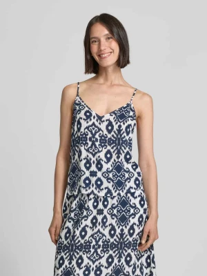 Top na ramiączkach o luźnym kroju z czystej wiskozy model ‘EASY JOY’ Vero Moda