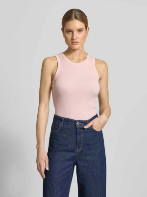 Top na ramiączkach o prążkowanej fakturze model 'Ilesso springclub' Opus