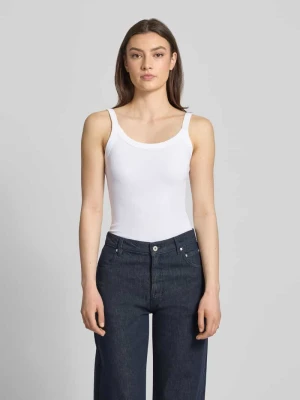 Top na ramiączkach w efekcie prążkowania Gina Tricot
