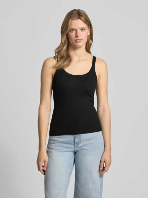 Top na ramiączkach w efekcie prążkowania Gina Tricot