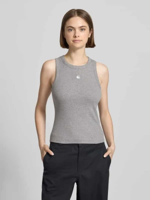 Top na ramiączkach w prążkowanej strukturze model 'Philips' Carhartt Work In Progress