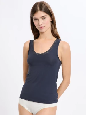 Top na ramiączkach z dzianiny termicznej Etam