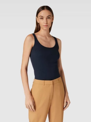 Top na ramiączkach z efektem prążkowania model ‘KELLY’ Lauren Ralph Lauren