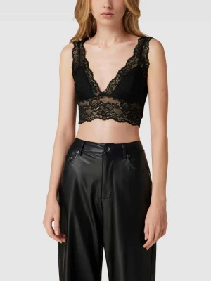 Top na ramiączkach z koronki szydełkowej model ‘LINA’ Pieces