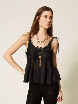 TOP NA RAMIĄCZKACH Z KWIATOWYMI APLIKACJAMI TWINSET