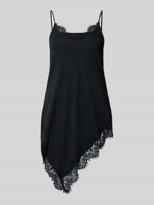 Top na ramiączkach z obszyciem z koronki Gina Tricot