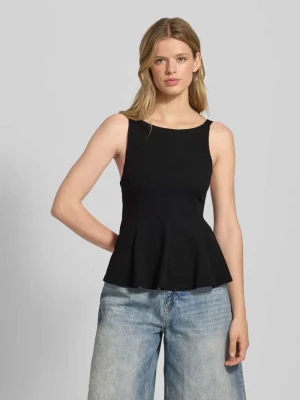 Top na ramiączkach z okrągłym dekoltem Gina Tricot