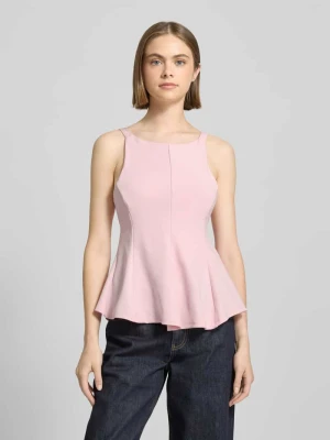 Top na ramiączkach z okrągłym dekoltem Gina Tricot