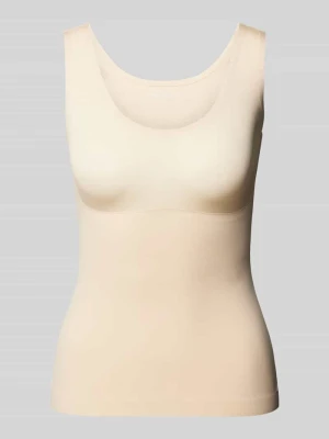 Top na ramiączkach z okrągłym dekoltem magic bodyfashion