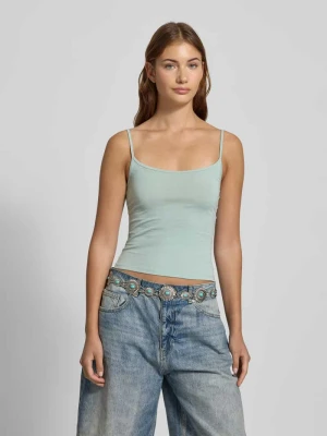 Top na ramiączkach z okrągłym dekoltem Review