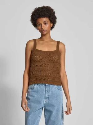 Top na ramiączkach z prążkowanymi wykończeniami Marc O'Polo DENIM