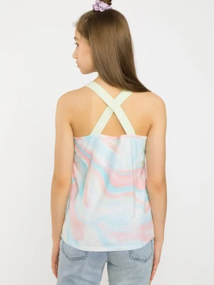 Top na ramiączkach z printem MARSHMALLOW Reporter