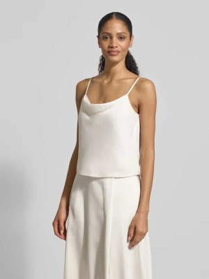 Top na ramiączkach z satyny z lejącym dekoltem Jake*s Cocktail